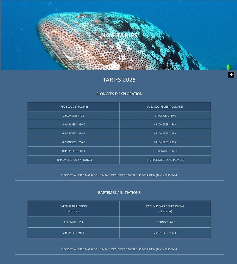 PLONGEES D'EXPLORATION